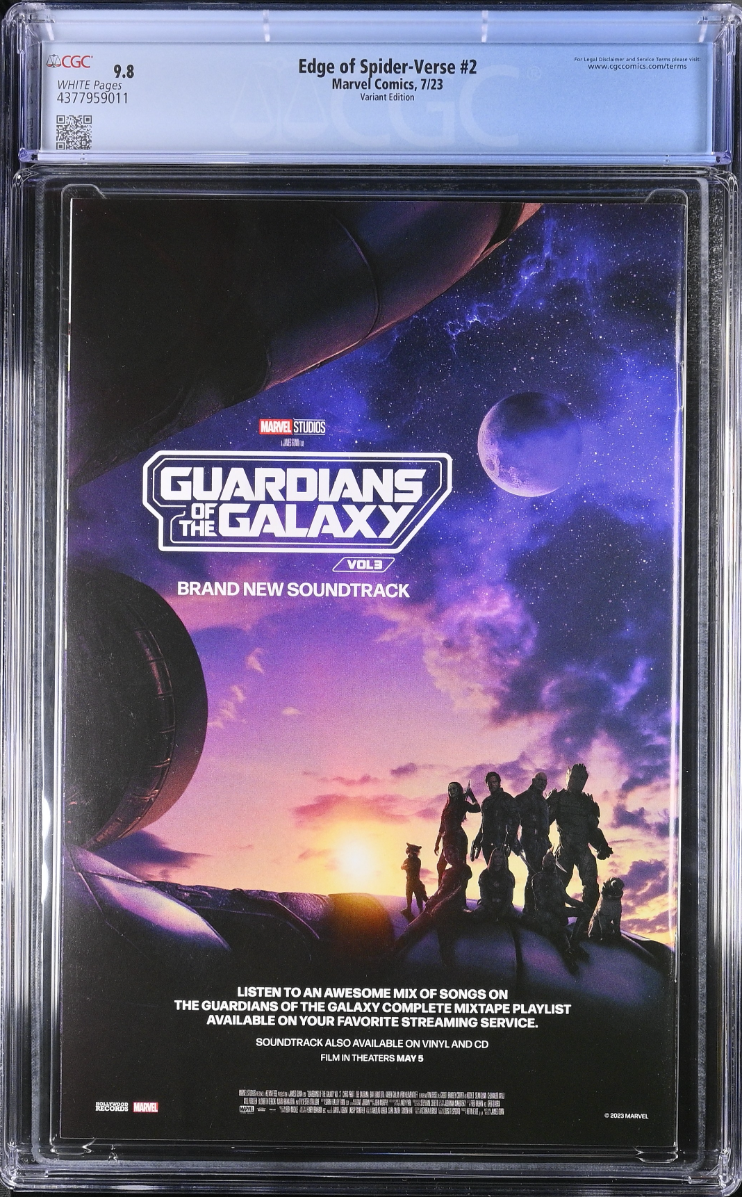 Edge of Spider-Verse (2023) #2 Casanovas Variant CGC 9.8