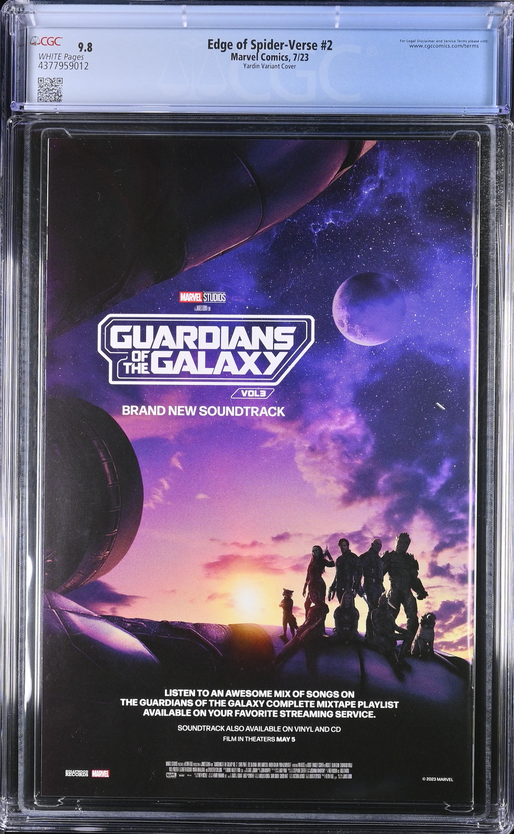Edge of Spider-Verse (2023) #2 Yardin Variant CGC 9.8