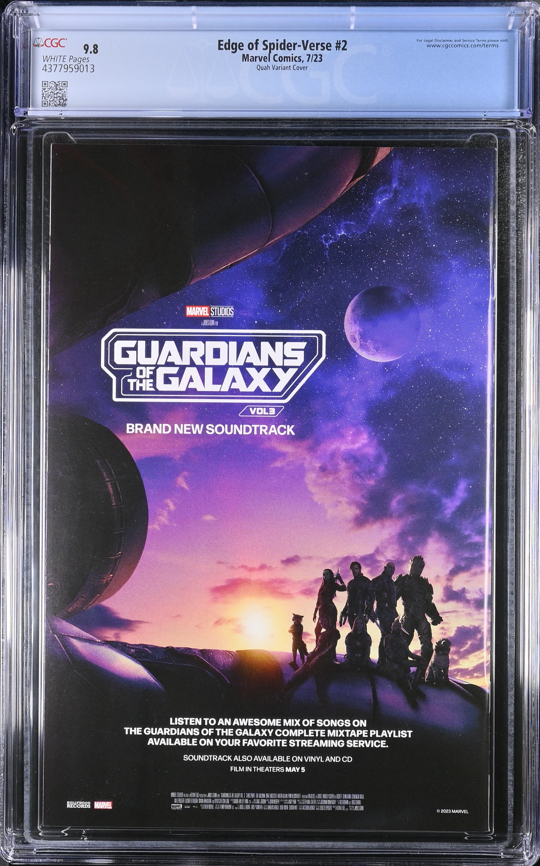 Edge of Spider-Verse (2023) #2 Quah 1:25 Retailer Incentive CGC 9.8