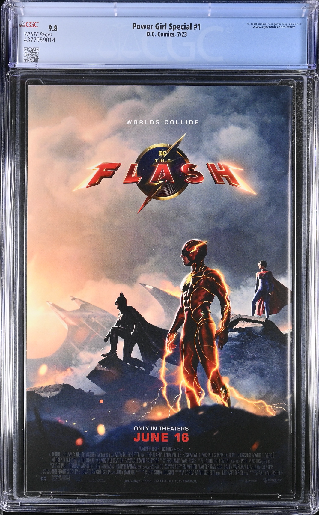 Power Girl Special #1 CGC 9.8