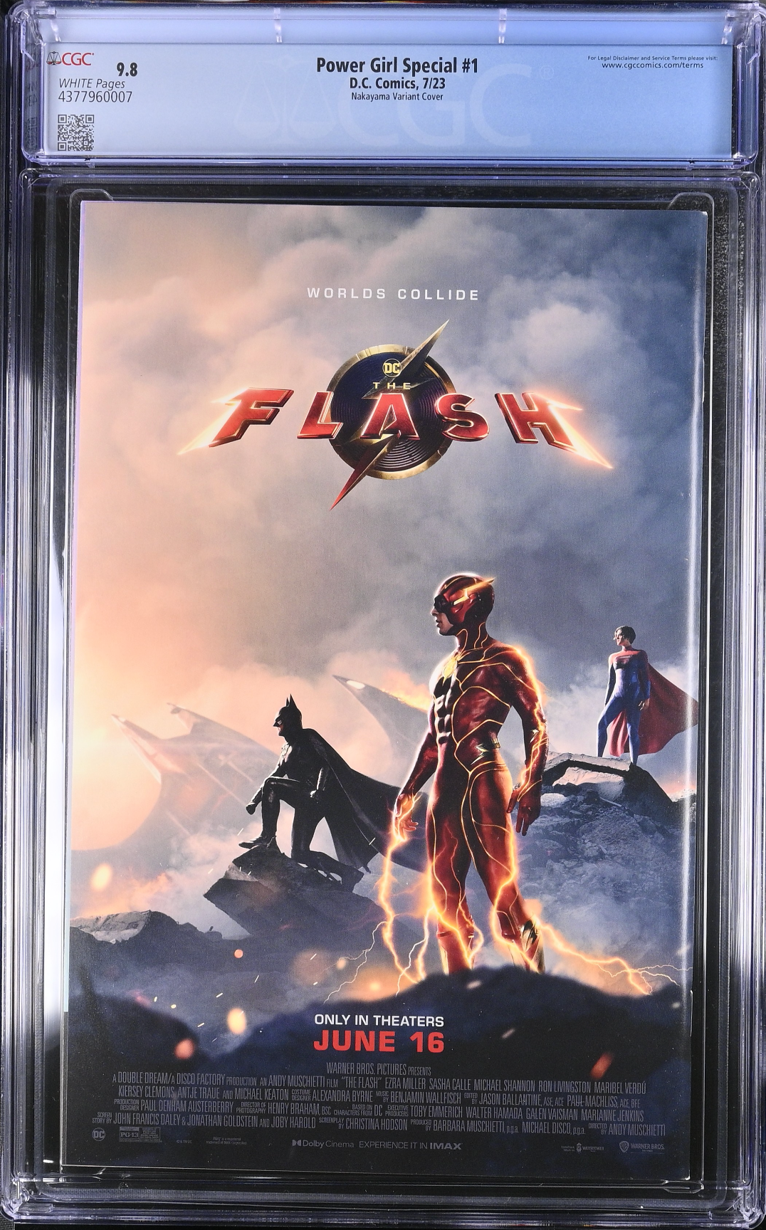 Power Girl Special #1 Nakayama Variant CGC 9.8