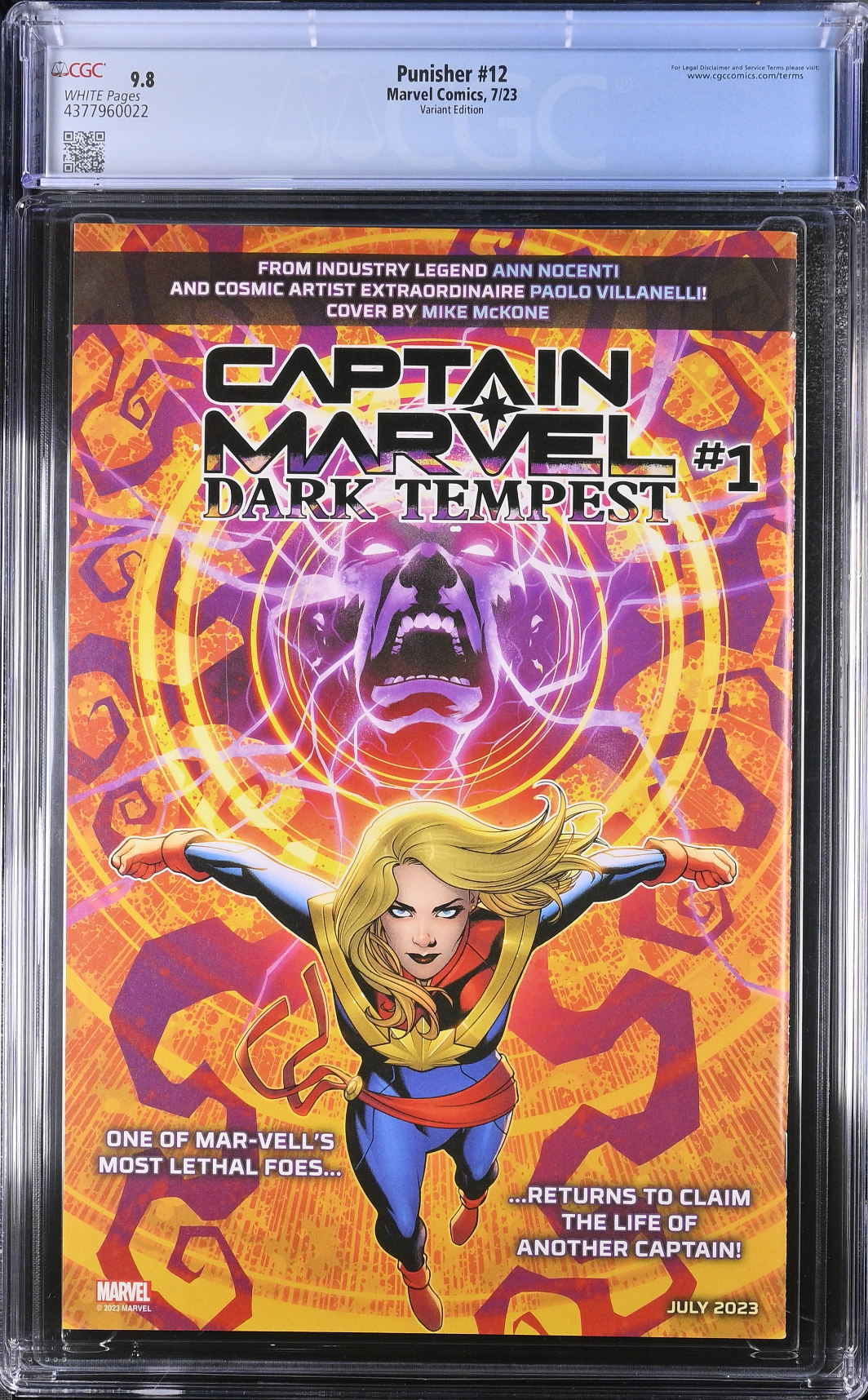 Punisher #12 Suayan Variant CGC 9.8