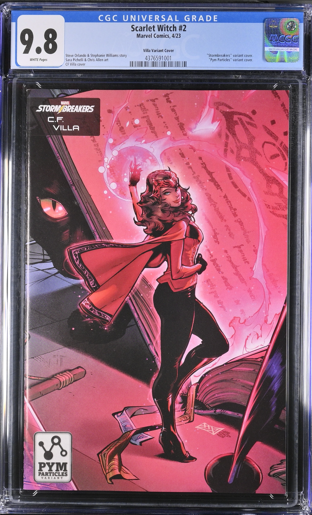 Scarlet Witch #2 Villa Variant CGC 9.8