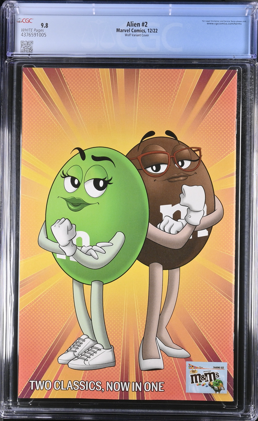 Alien #2 Wolf 1:50 Retailer Incentive Variant CGC 9.8