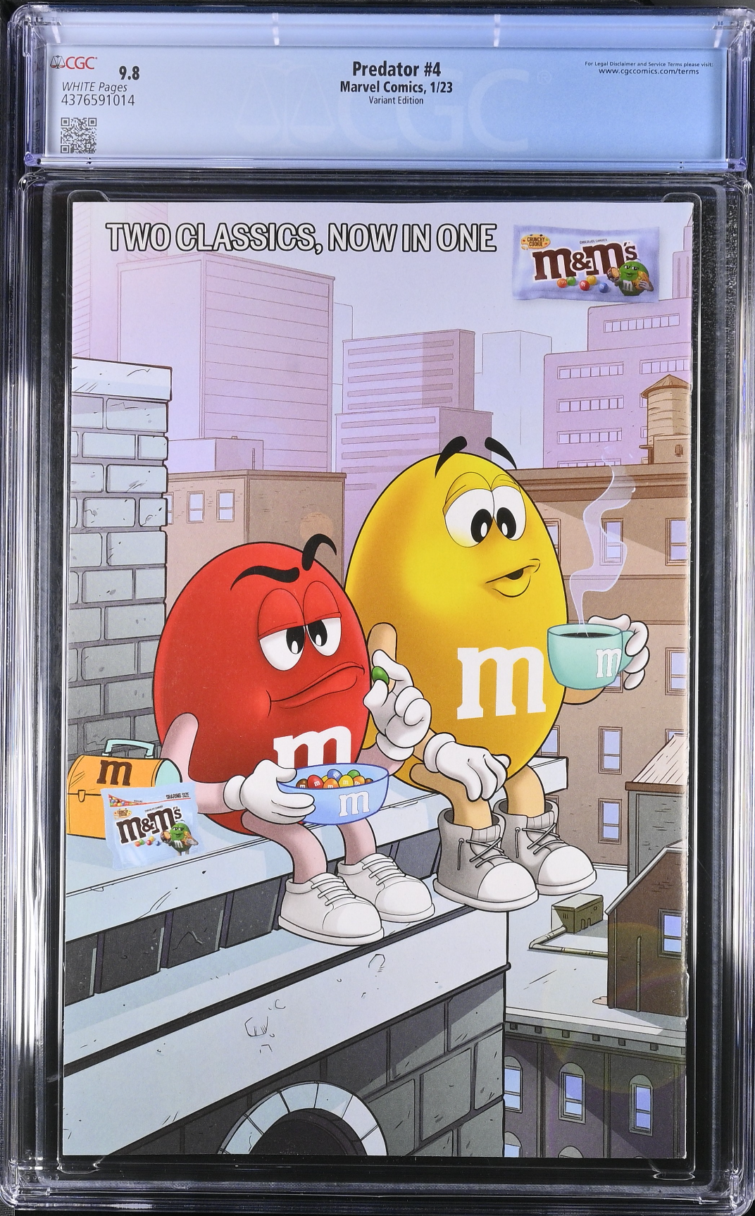 Predator #4 Larroca 1:25 Retailer Incentive Variant CGC 9.8