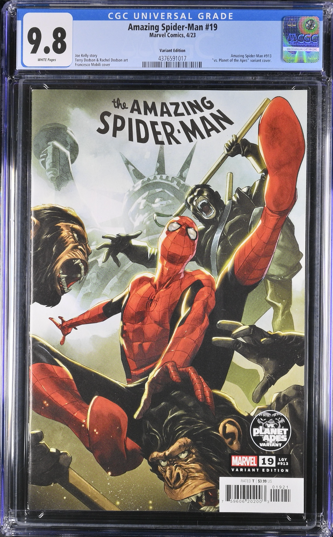 Amazing Spider-Man #19 Mobili Variant CGC 9.8
