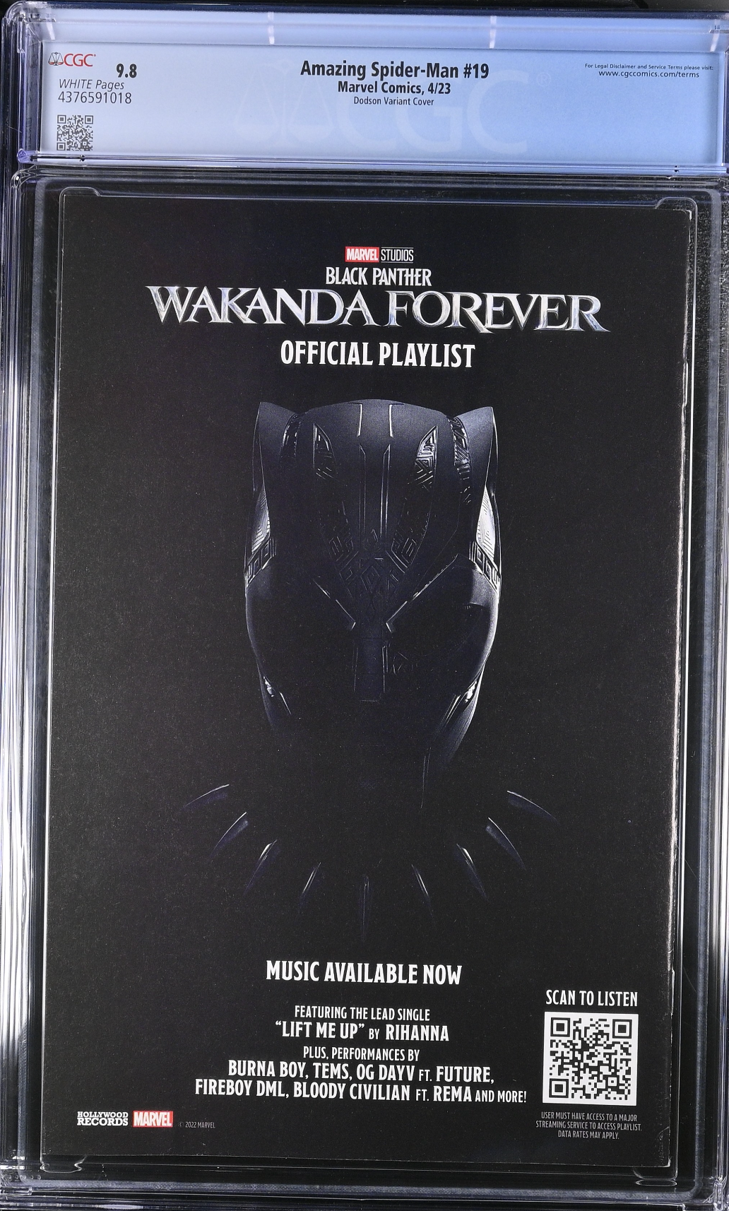 Amazing Spider-Man #19 Dodson 1:25 Retailer Incentive Variant CGC 9.8