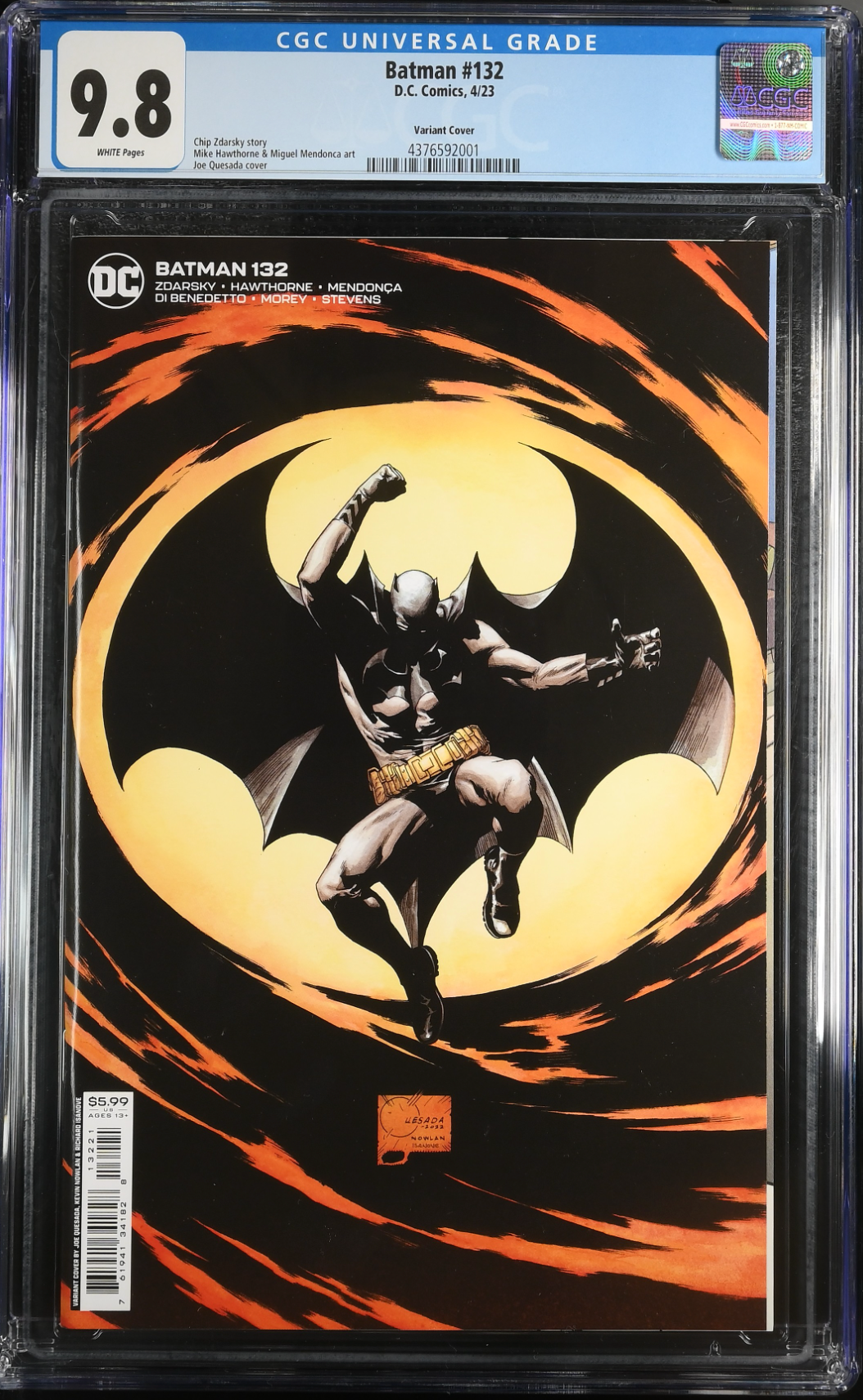 Batman #132 Quesada Variant CGC 9.8