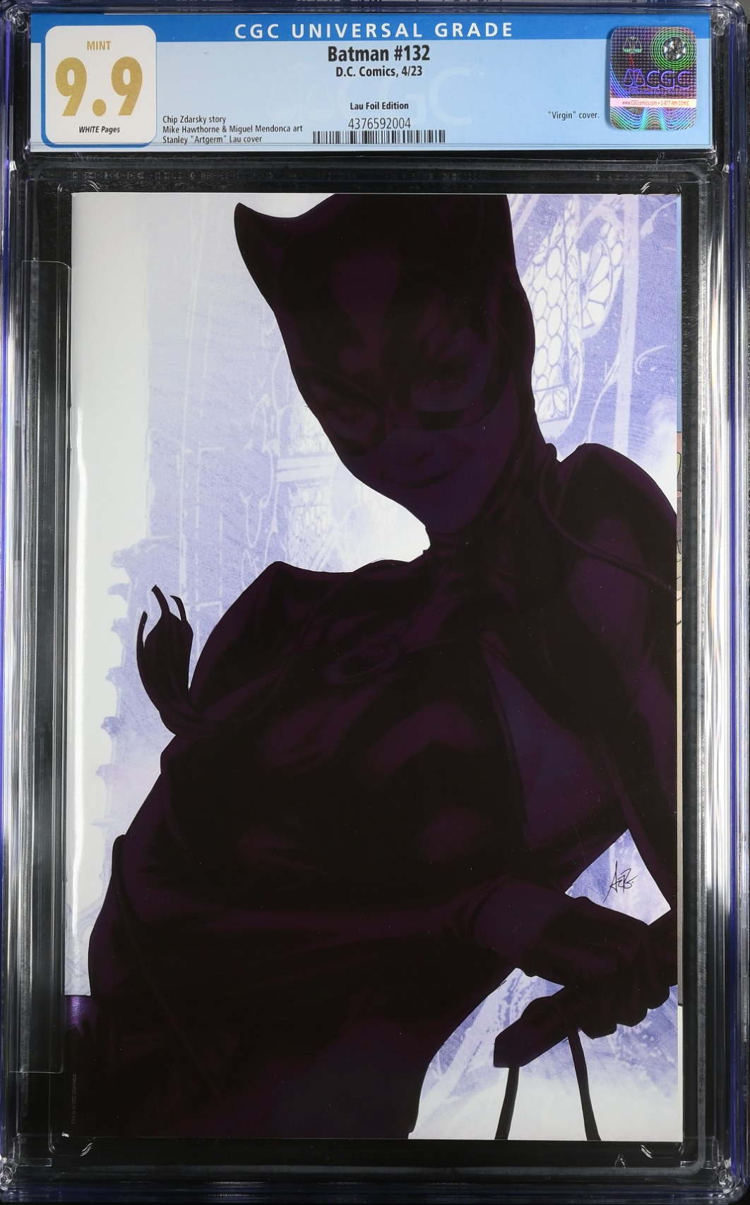 Batman #132 Artgerm 1:50 Foil Retailer Incentive Variant CGC 9.9
