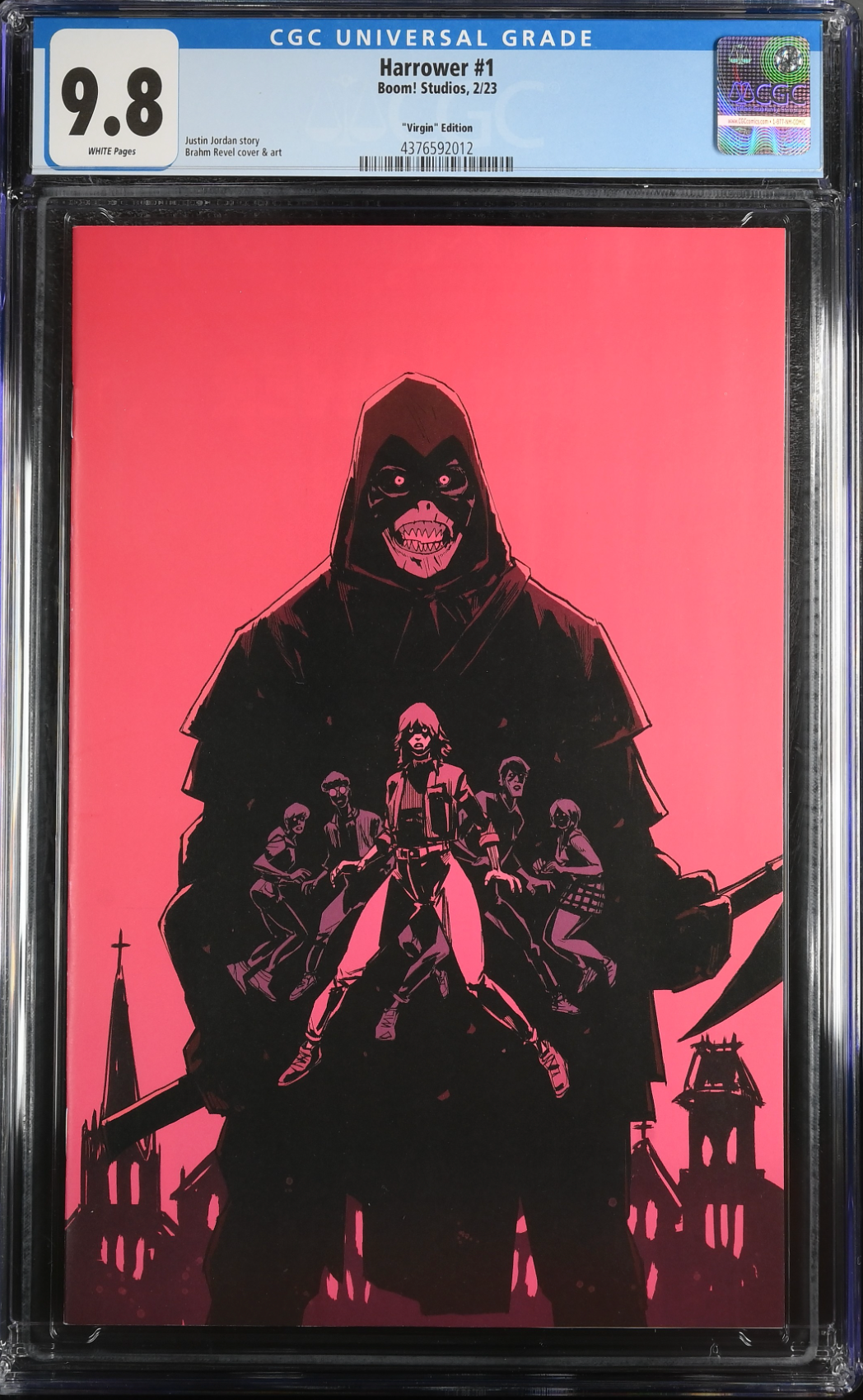 Harrower #1 Revel 1:10 Virgin Retailer Incentive Variant CGC 9.8