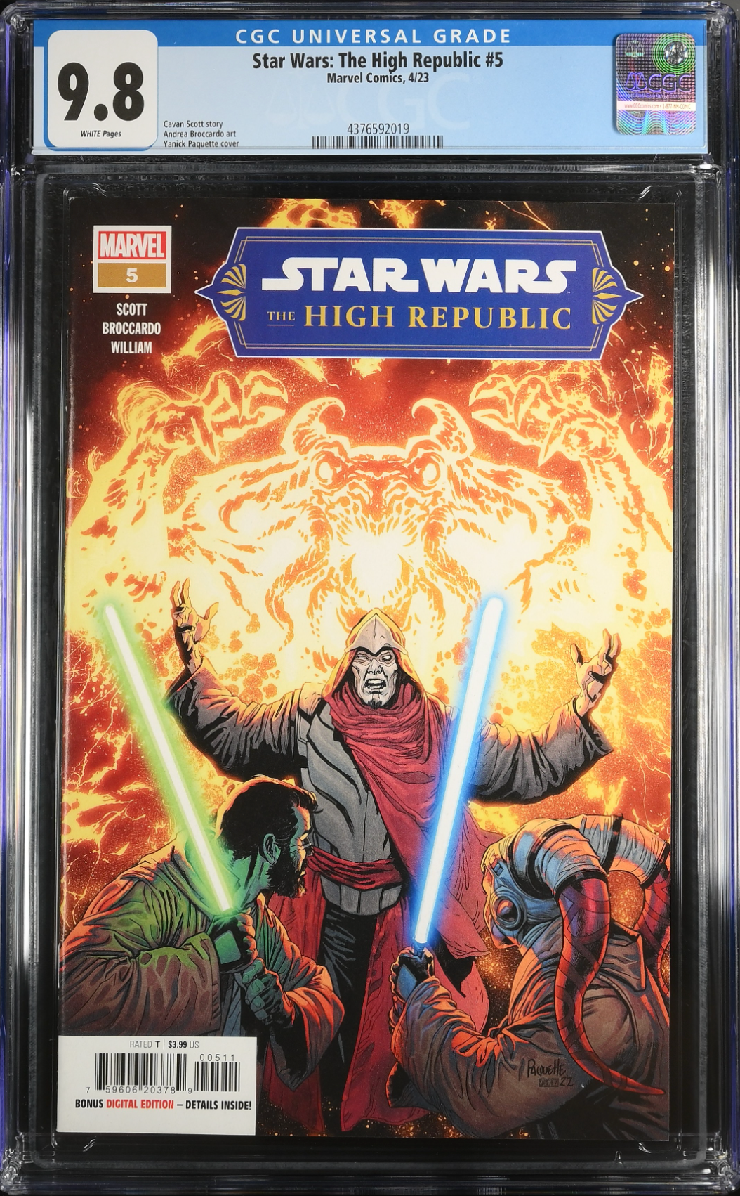 Star Wars: The High Republic #5 CGC 9.8