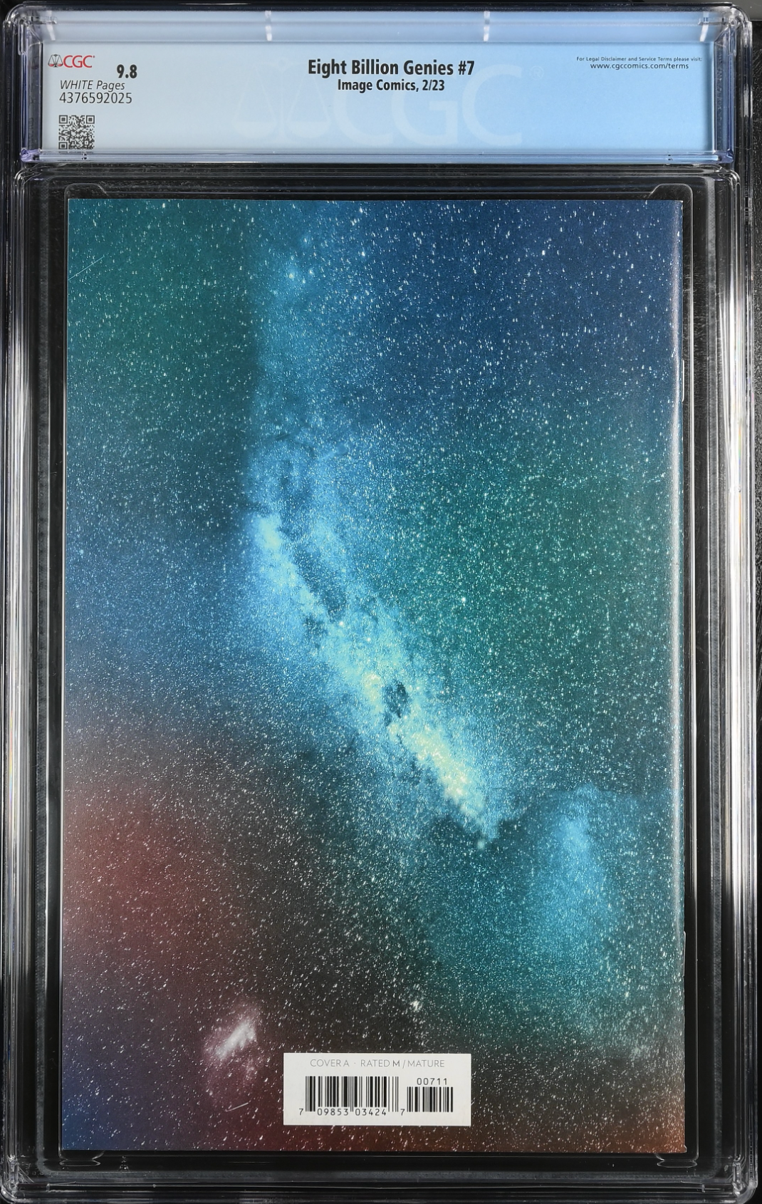 Eight Billion Genies #7 CGC 9.8