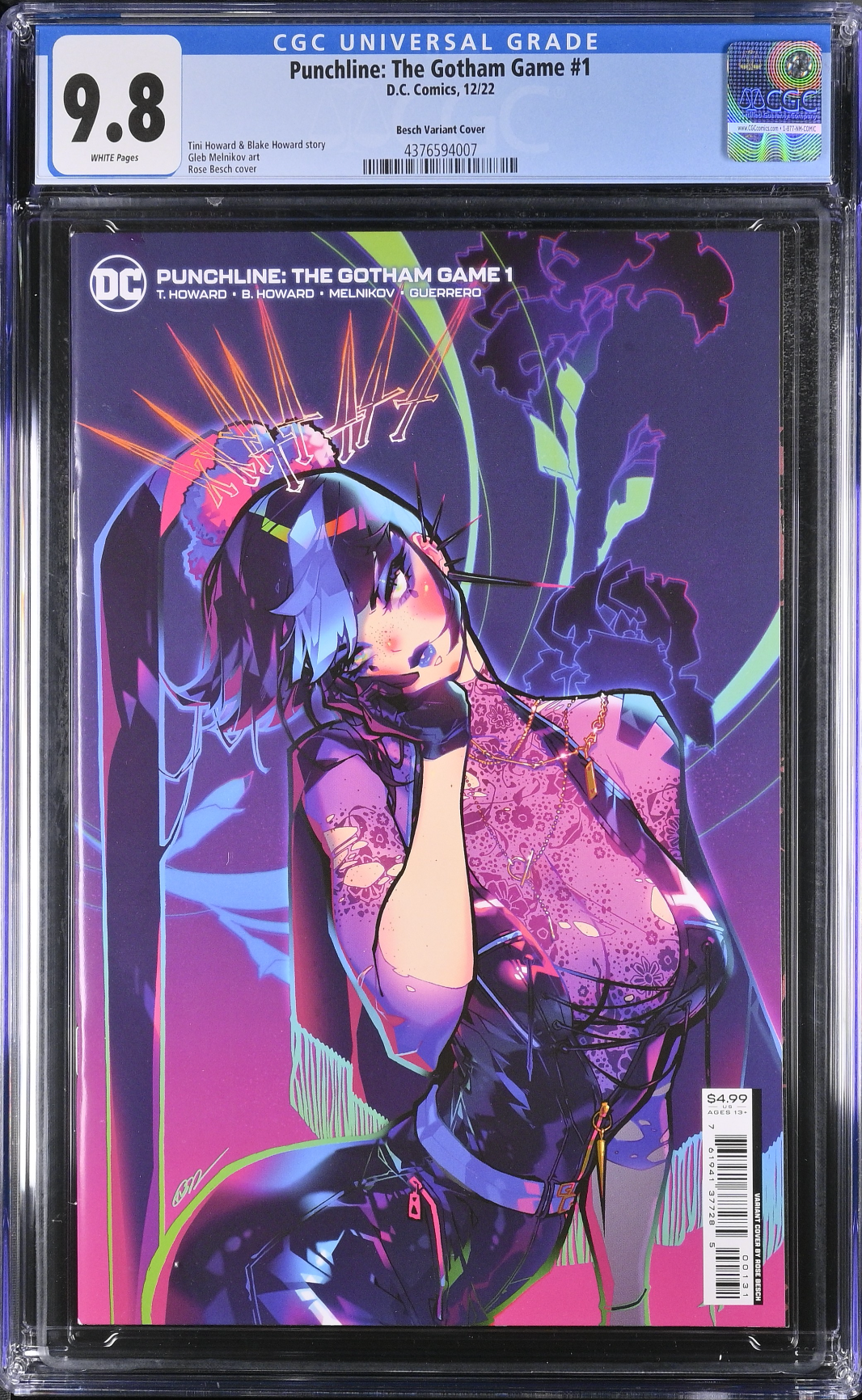 Punchline: The Gotham Game #1 Besch Variant CGC 9.8