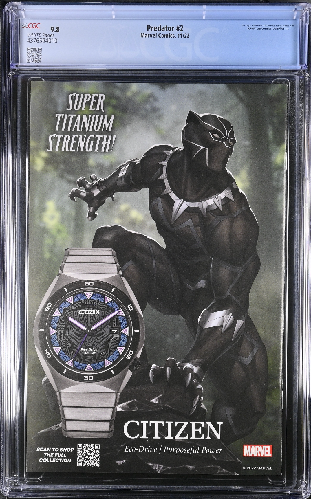 Predator #2 CGC 9.8