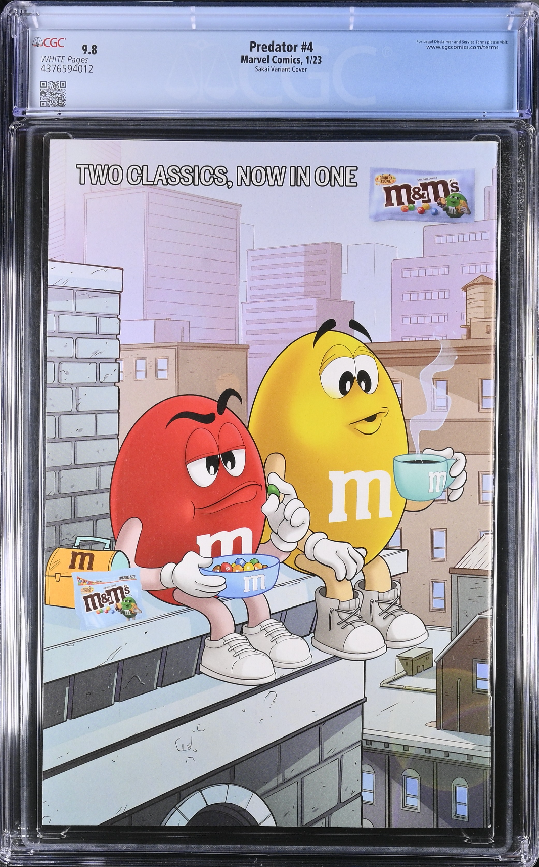 Predator #4 Sakai Variant CGC 9.8