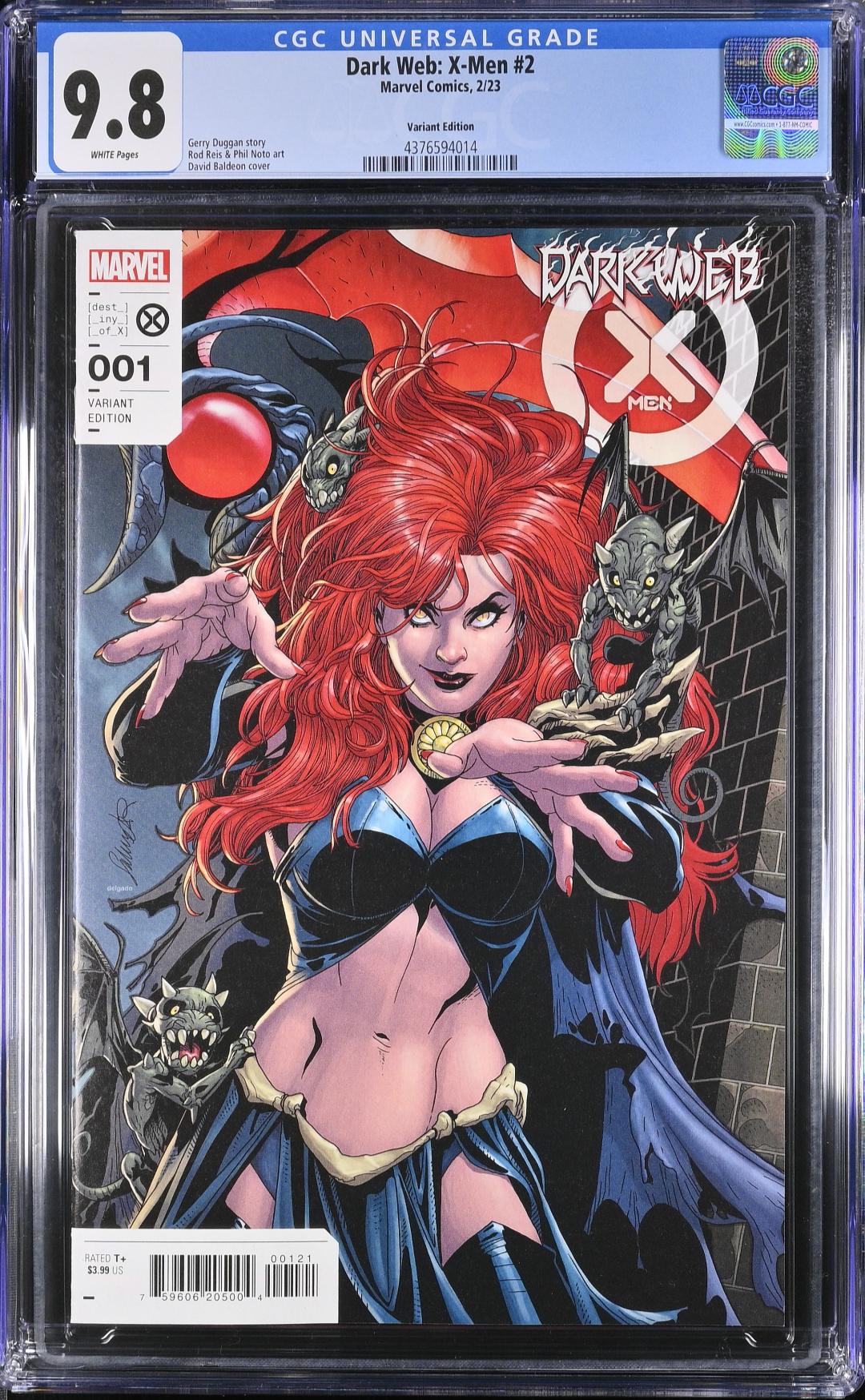 Dark Web: X-Men #1 Larroca Connecting Variant CGC 9.8