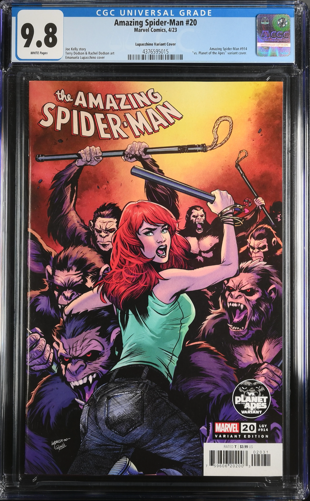 Amazing Spider-Man #20 Lupacchino Variant CGC 9.8