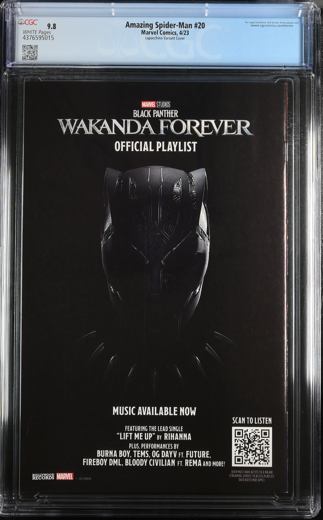 Amazing Spider-Man #20 Lupacchino Variant CGC 9.8