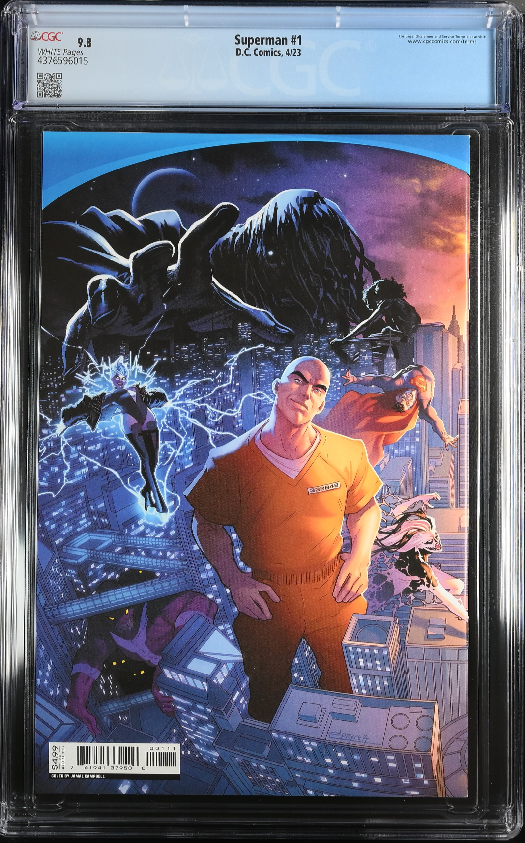 Superman #1 - Cover A - Campbell CGC 9.8