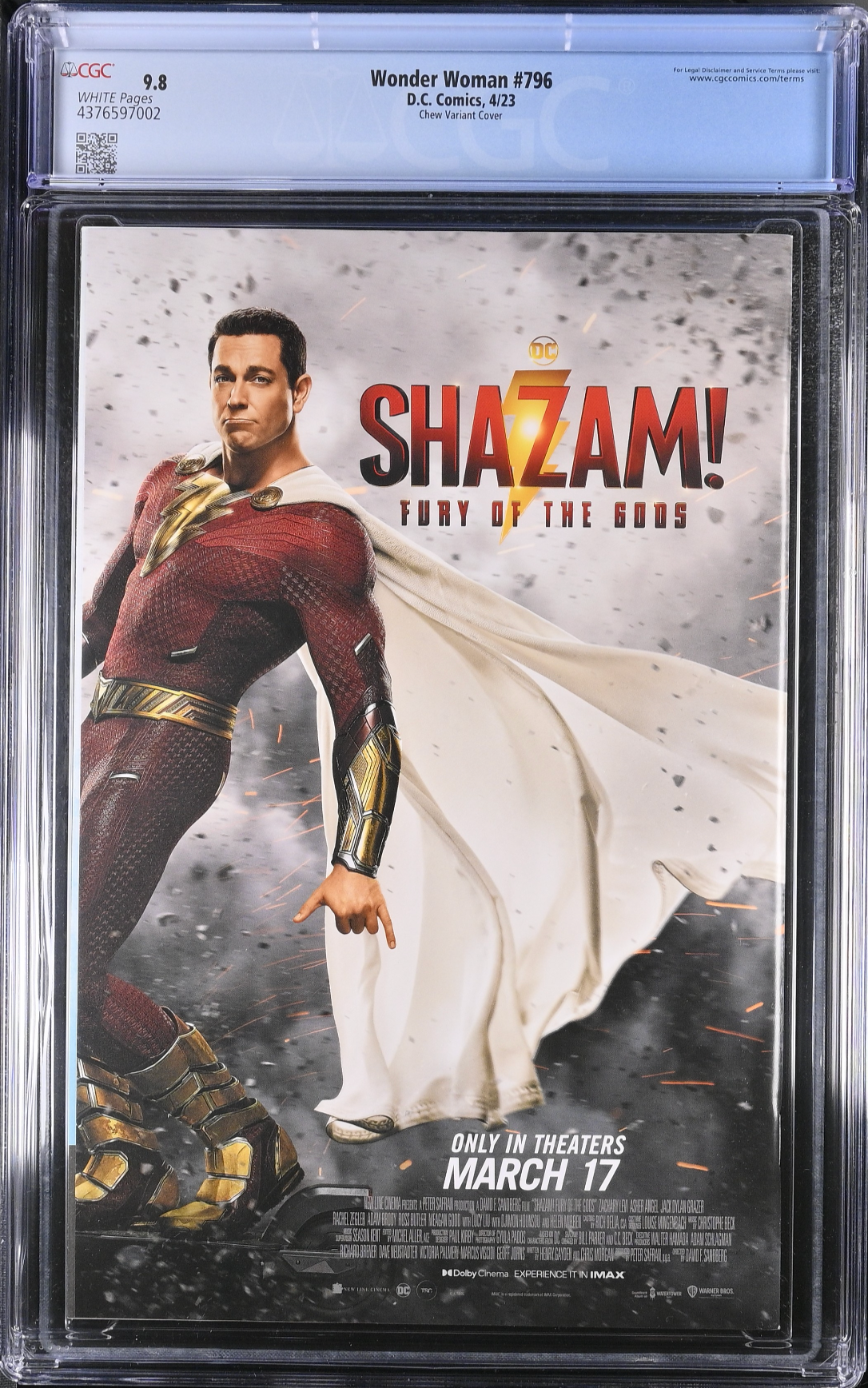 Wonder Woman #796 Chew Variant CGC 9.8