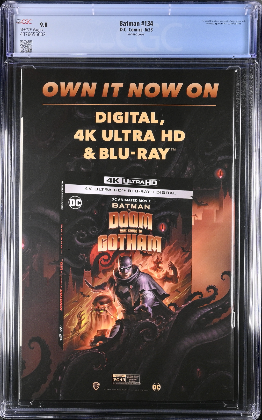 Batman #134 Quesada Variant CGC 9.8