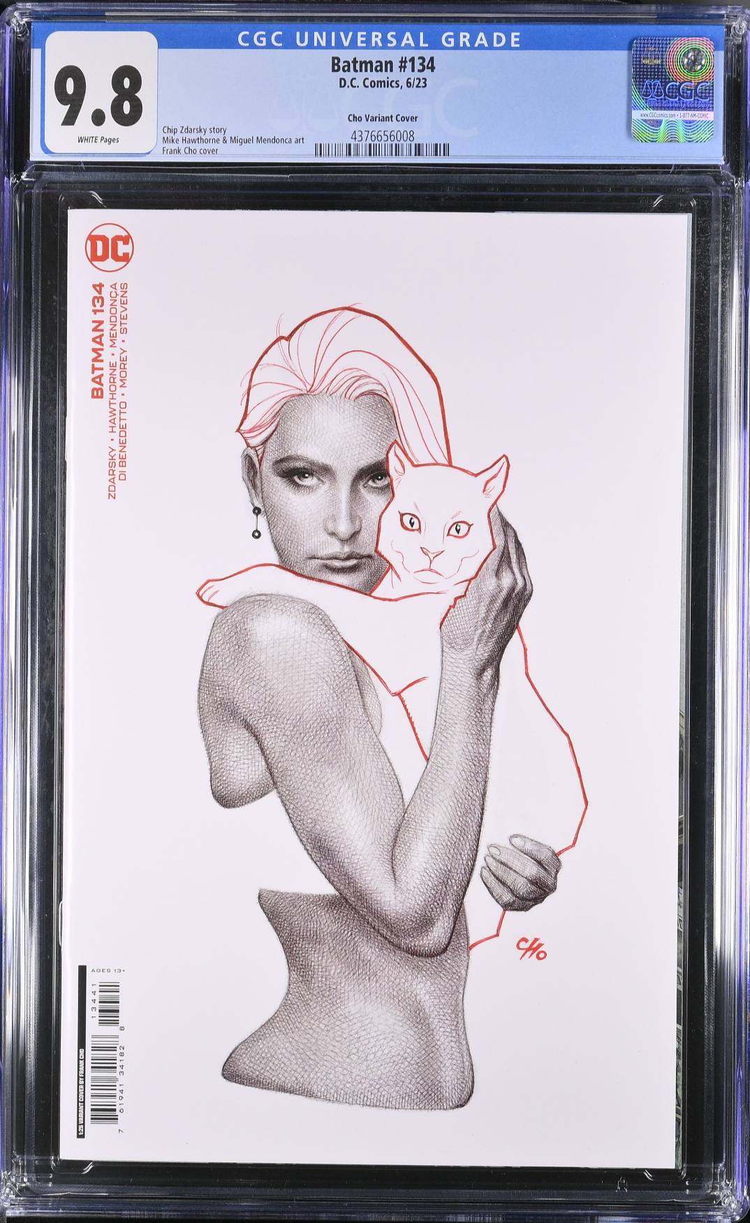 Batman #134 Cho 1:25 Retailer Incentive Variant CGC 9.8