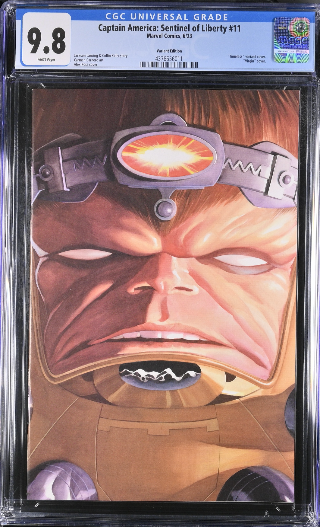 Captain America: Sentinel of Liberty #11 Alex Ross M.O.D.O.K. "Timeless" Variant CGC 9.8