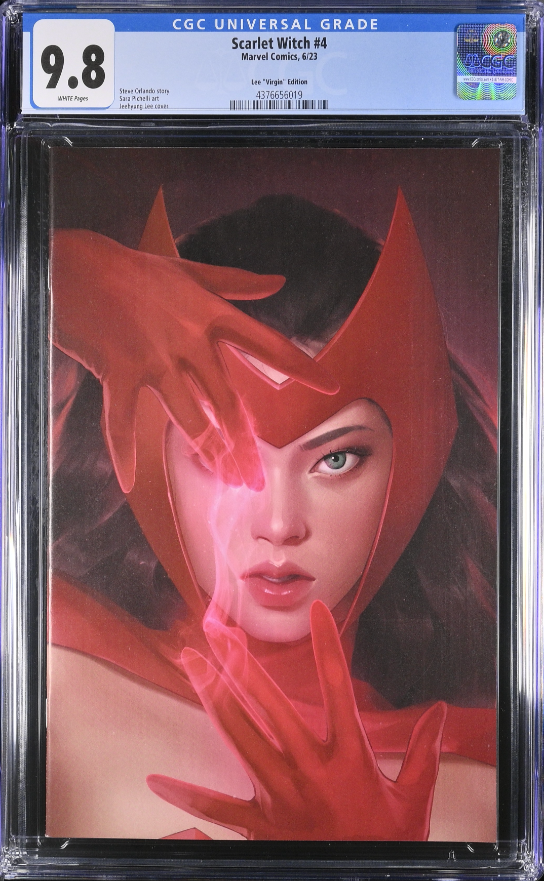 Scarlet Witch #4 Jeehyung Lee 1:50 Retailer Incentive Variant CGC 9.8