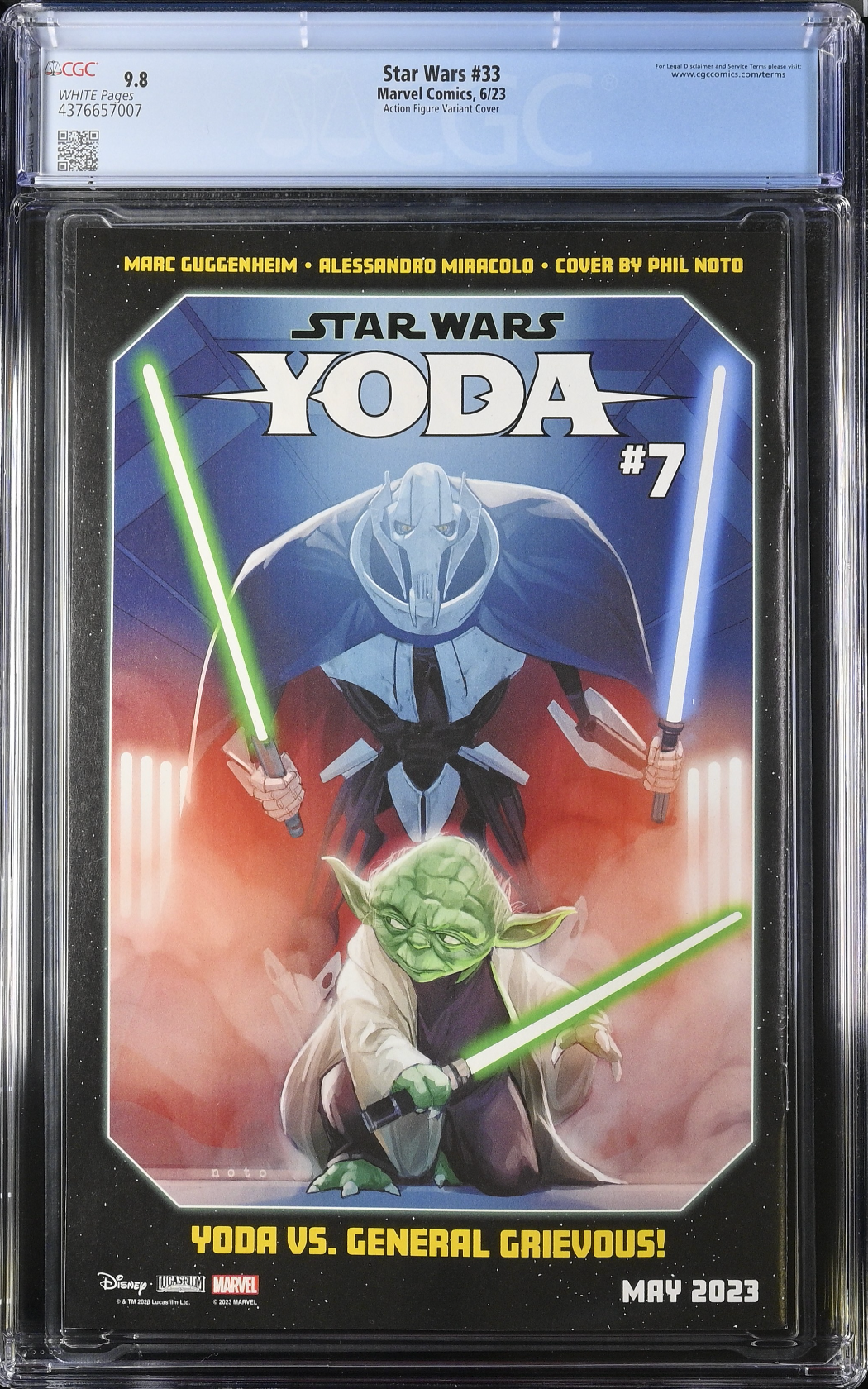 Star Wars #33 Action Figure Variant CGC 9.8