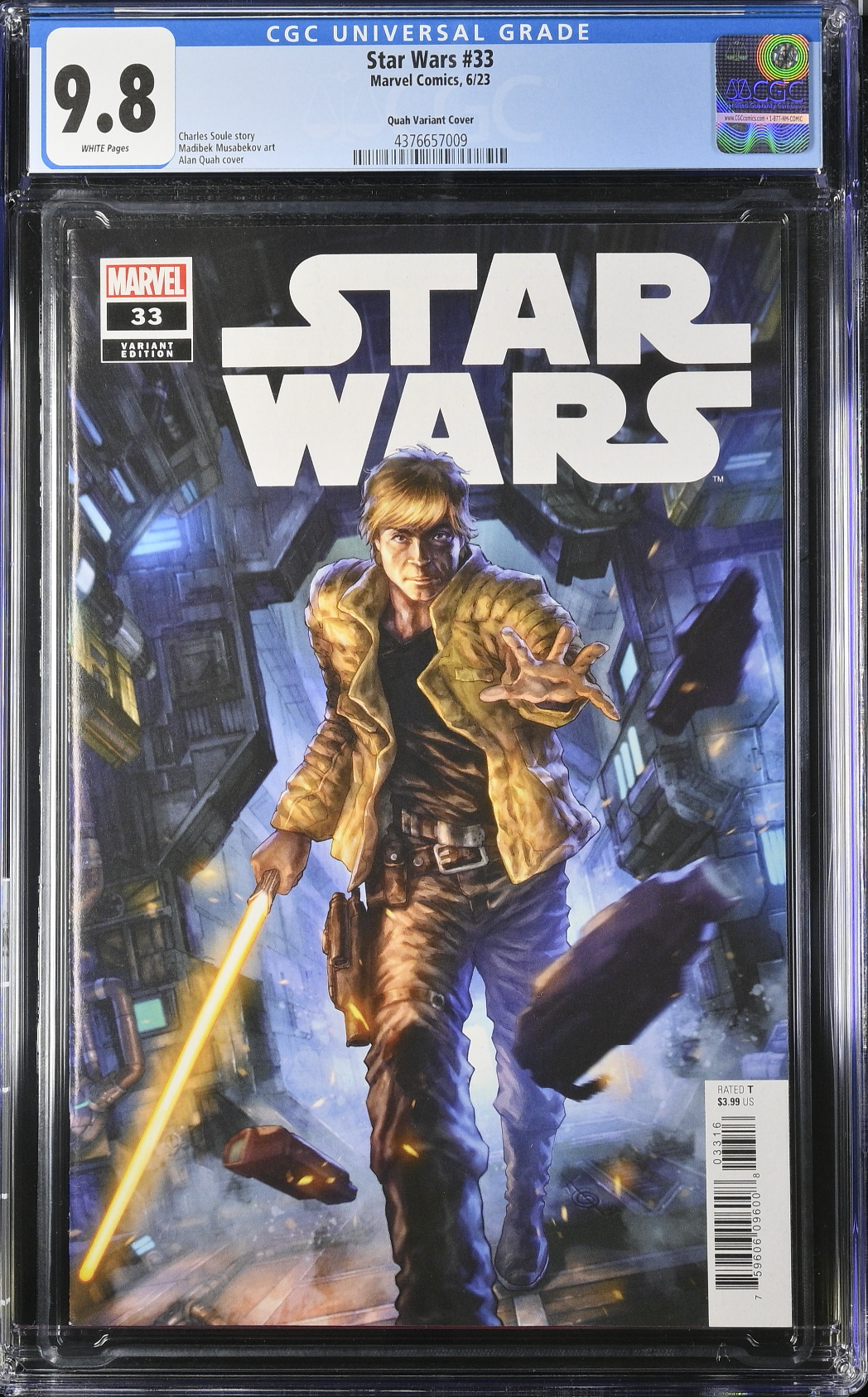 Star Wars #33 Quah 1:25 Retailer Incentive Variant CGC 9.8