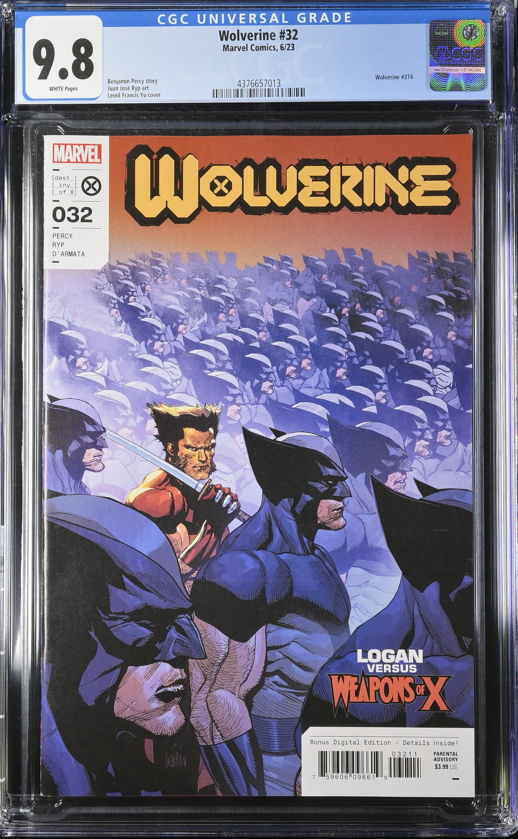 Wolverine #32 CGC 9.8