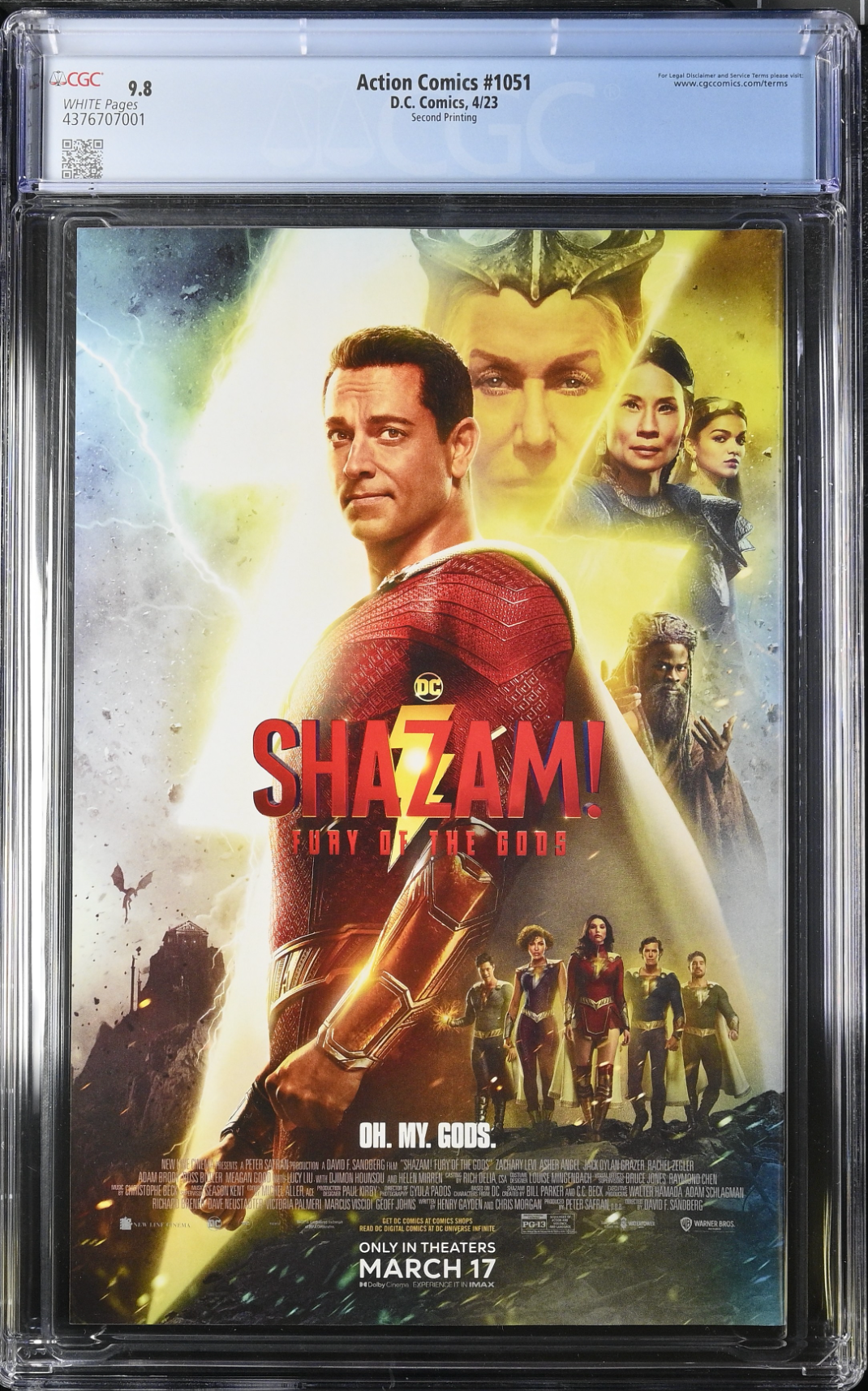 Action Comics #1051 Second Printing CGC 9.8