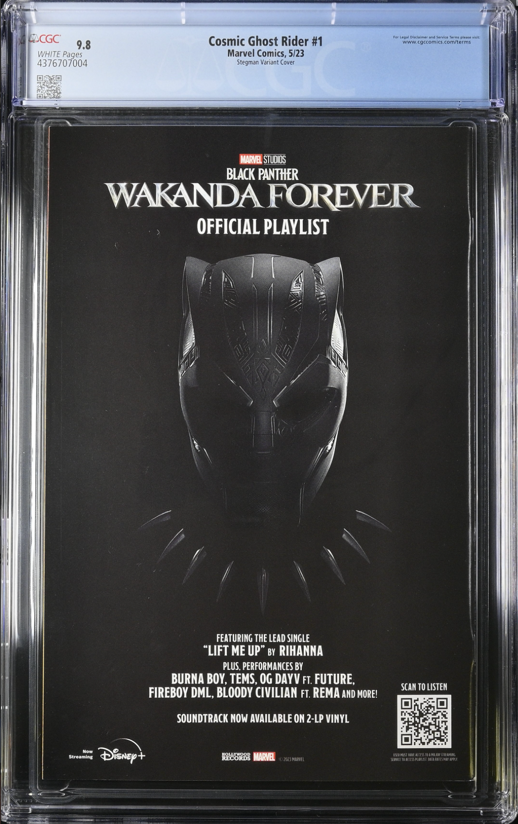 Cosmic Ghost Rider #1 Stegman Variant CGC 9.8