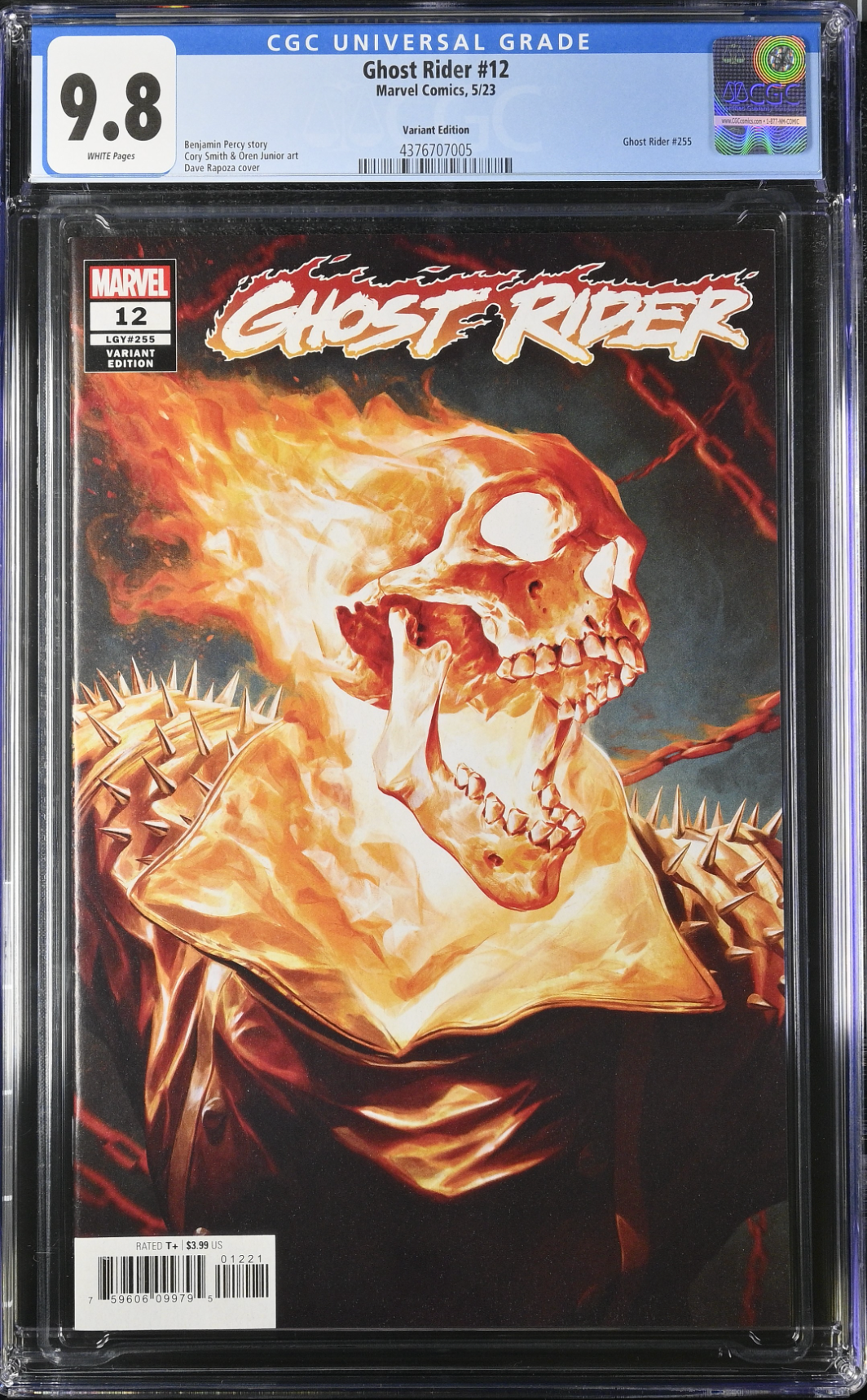 Ghost Rider #12 Rapoza Variant CGC 9.8