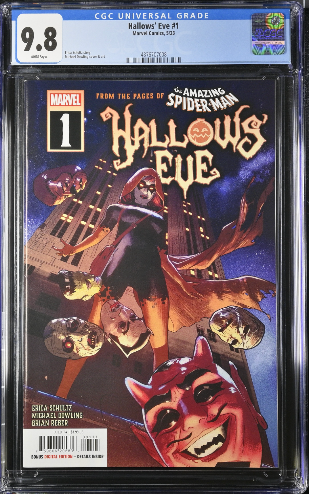 Hallows Eve #1 CGC 9.8