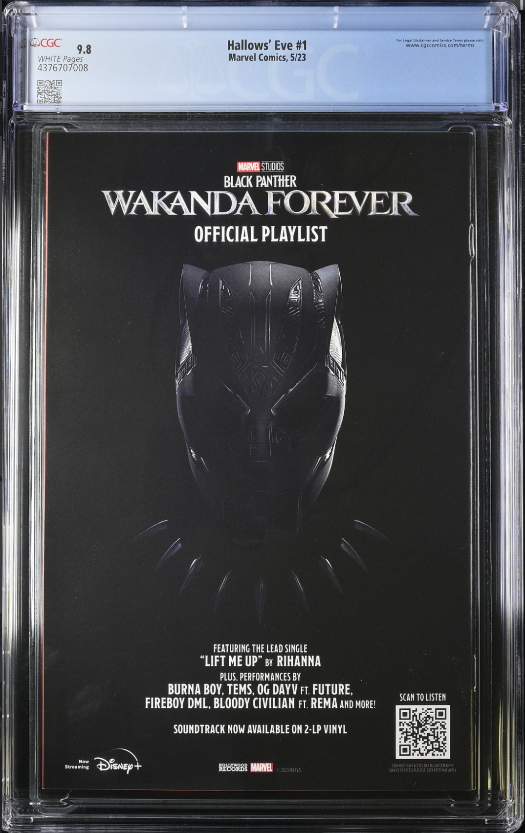 Hallows Eve #1 CGC 9.8