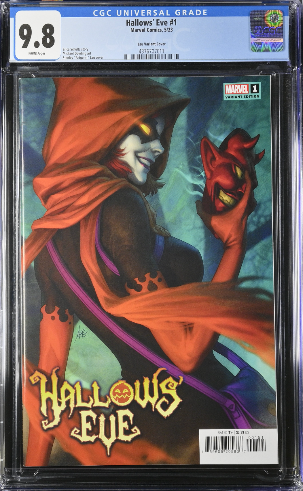 Hallows Eve #1 Artgerm Variant CGC 9.8