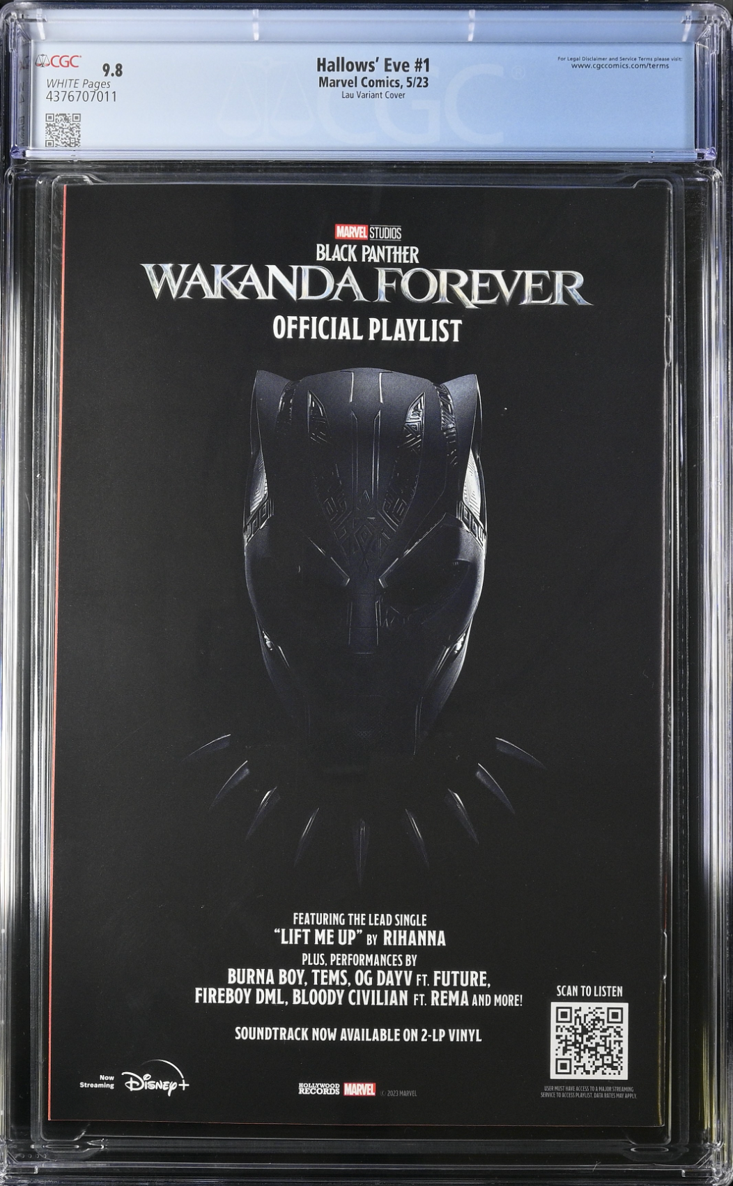 Hallows Eve #1 Artgerm Variant CGC 9.8