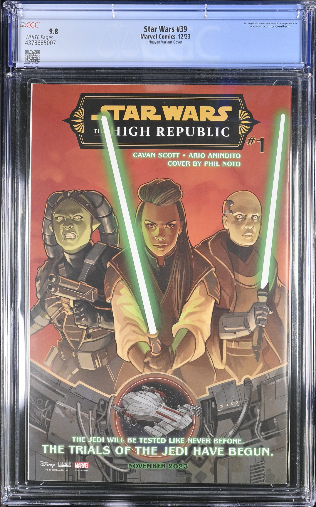 Star Wars #39 Nguyen 1:25 Retailer Incentive Variant CGC 9.8
