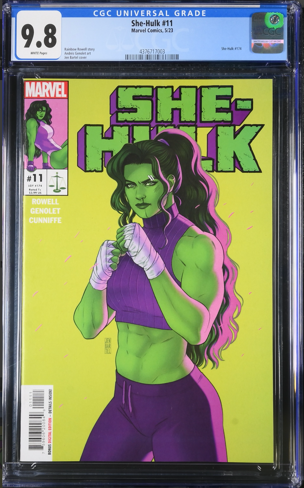 She-Hulk #11 CGC 9.8