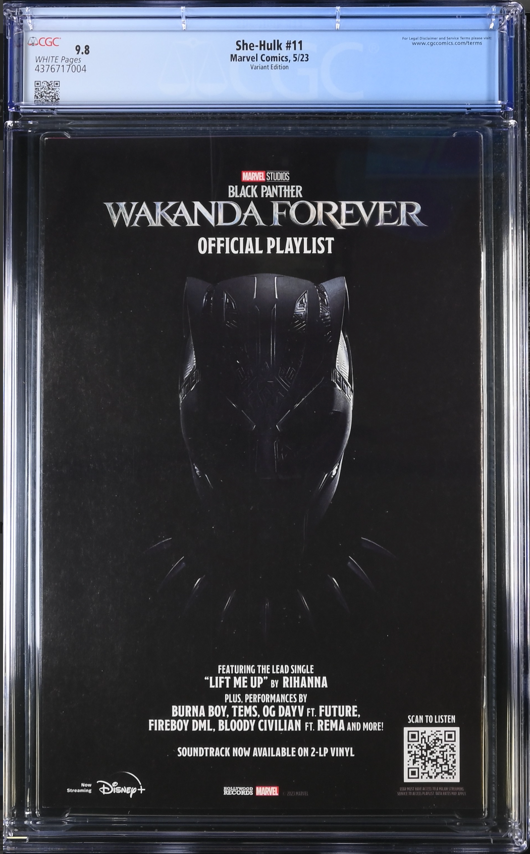 She-Hulk #11 Variant CGC 9.8