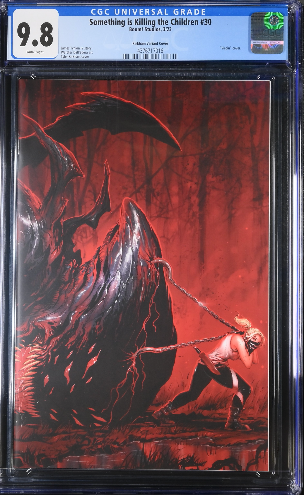 Something is Killing the Children #30 Kirkham 1:25 Retailer Incentive Variant CGC 9.8