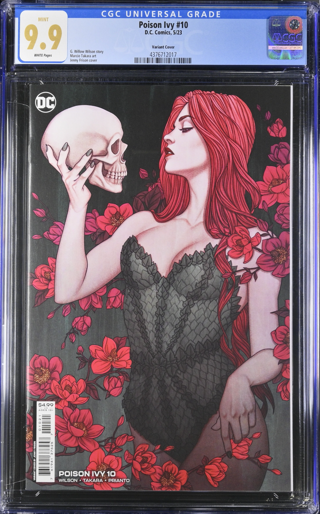 Poison Ivy #10 Frison Variant CGC 9.9