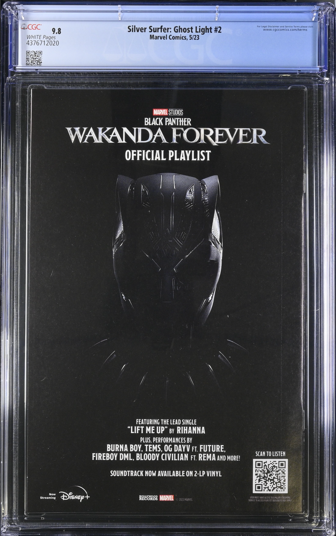 Silver Surfer: Ghost Light #2 CGC 9.8