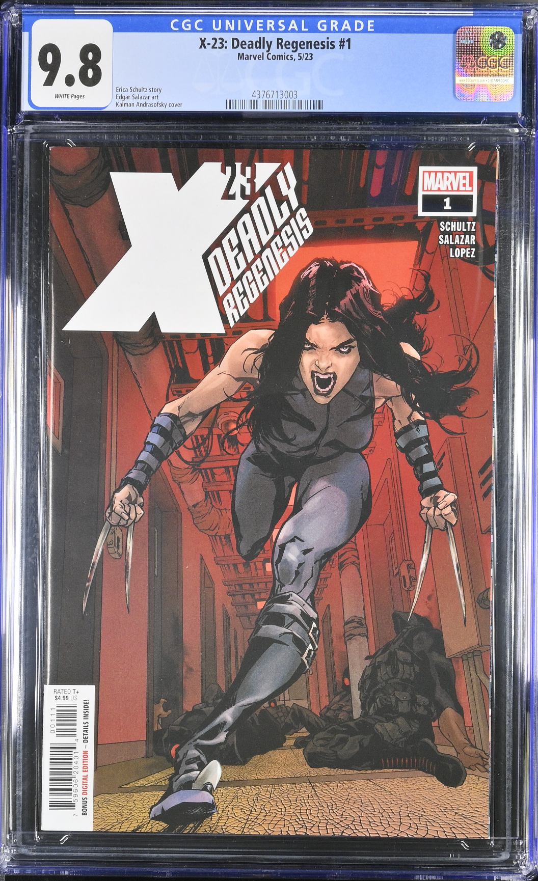 X-23: Deadly Regenesis #1 CGC 9.8