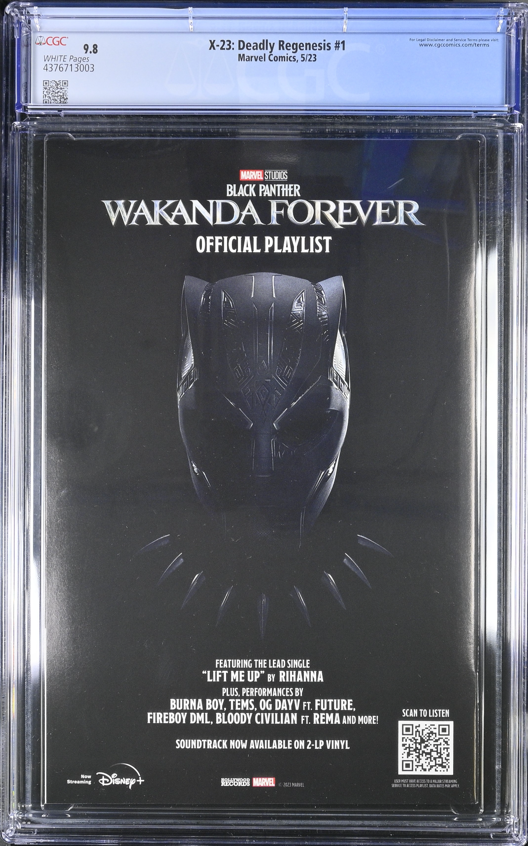 X-23: Deadly Regenesis #1 CGC 9.8