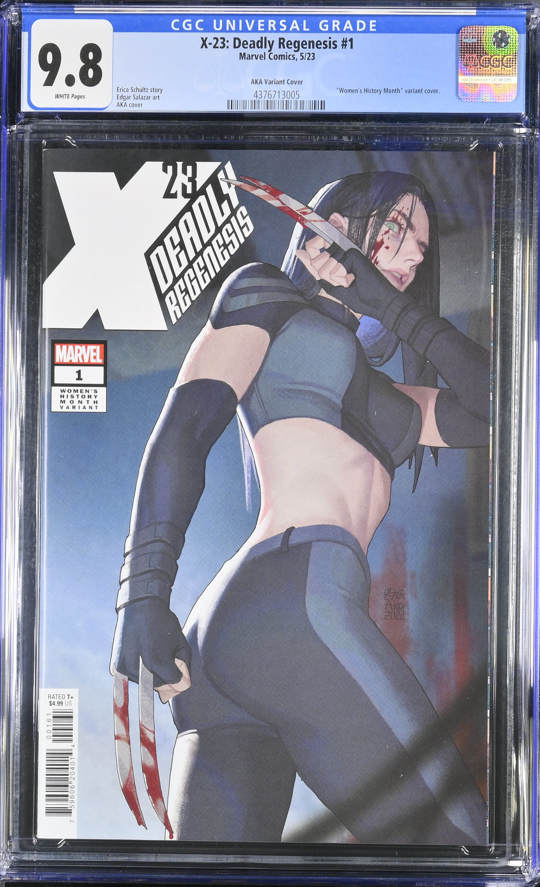 X-23: Deadly Regenesis #1 Aka Variant CGC 9.8