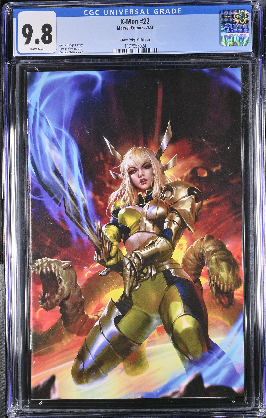 X-Men #22 Chew 1:50 Virgin Retailer Incentive Variant CGC 9.8