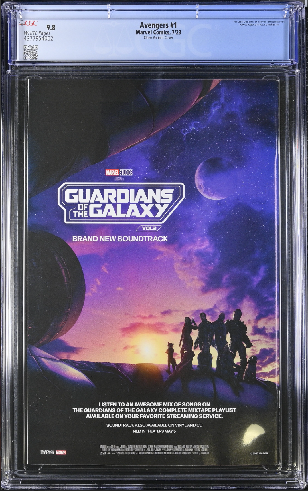 Avengers #1 Chew Variant CGC 9.8