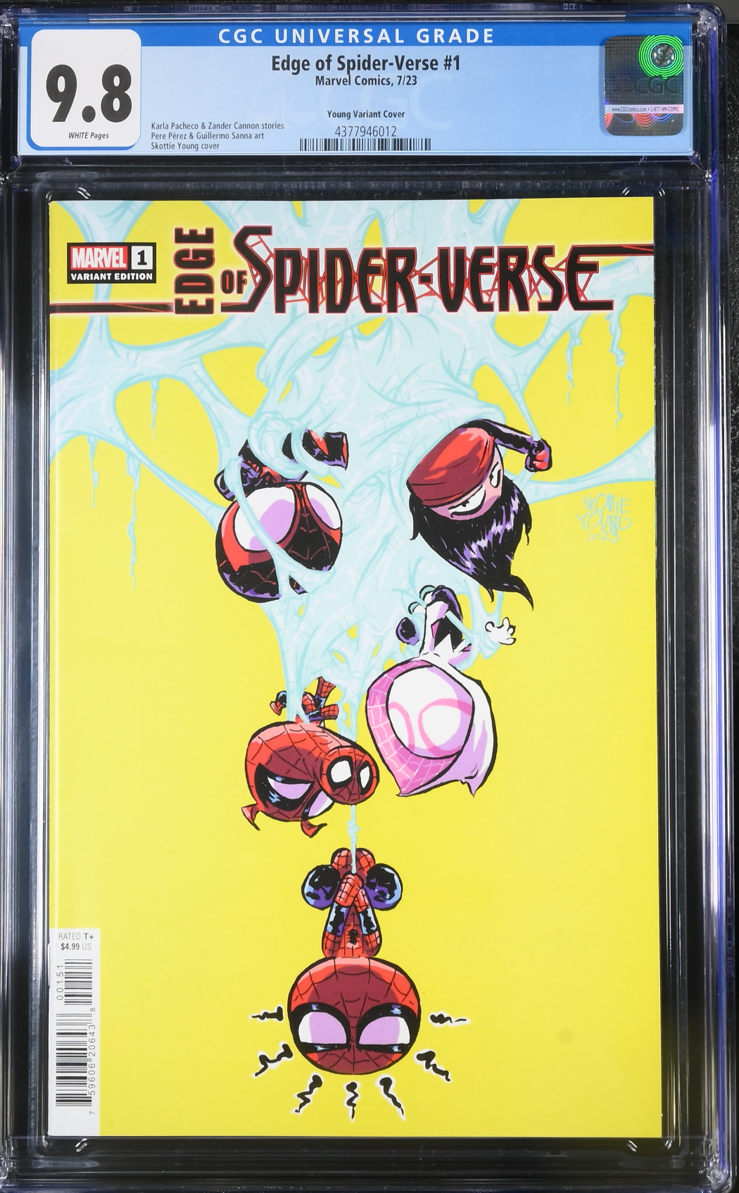 Edge of Spider-Verse (2023) #1 Young Variant CGC 9.8